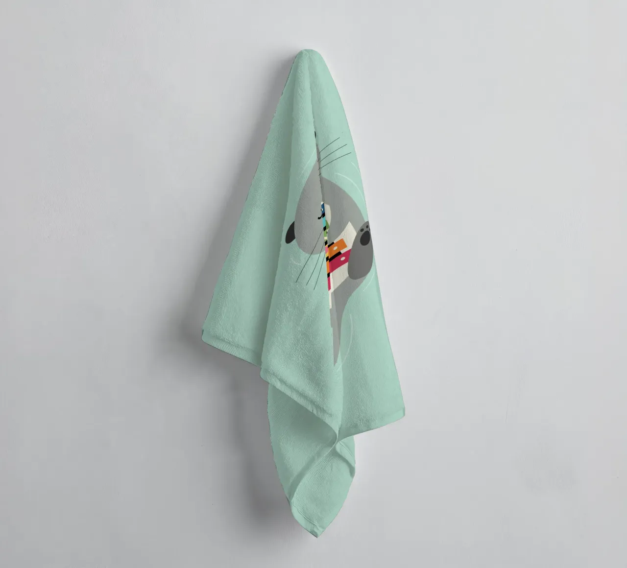 Essere orgogliosi asciugamano da bagno da Andy Westface
