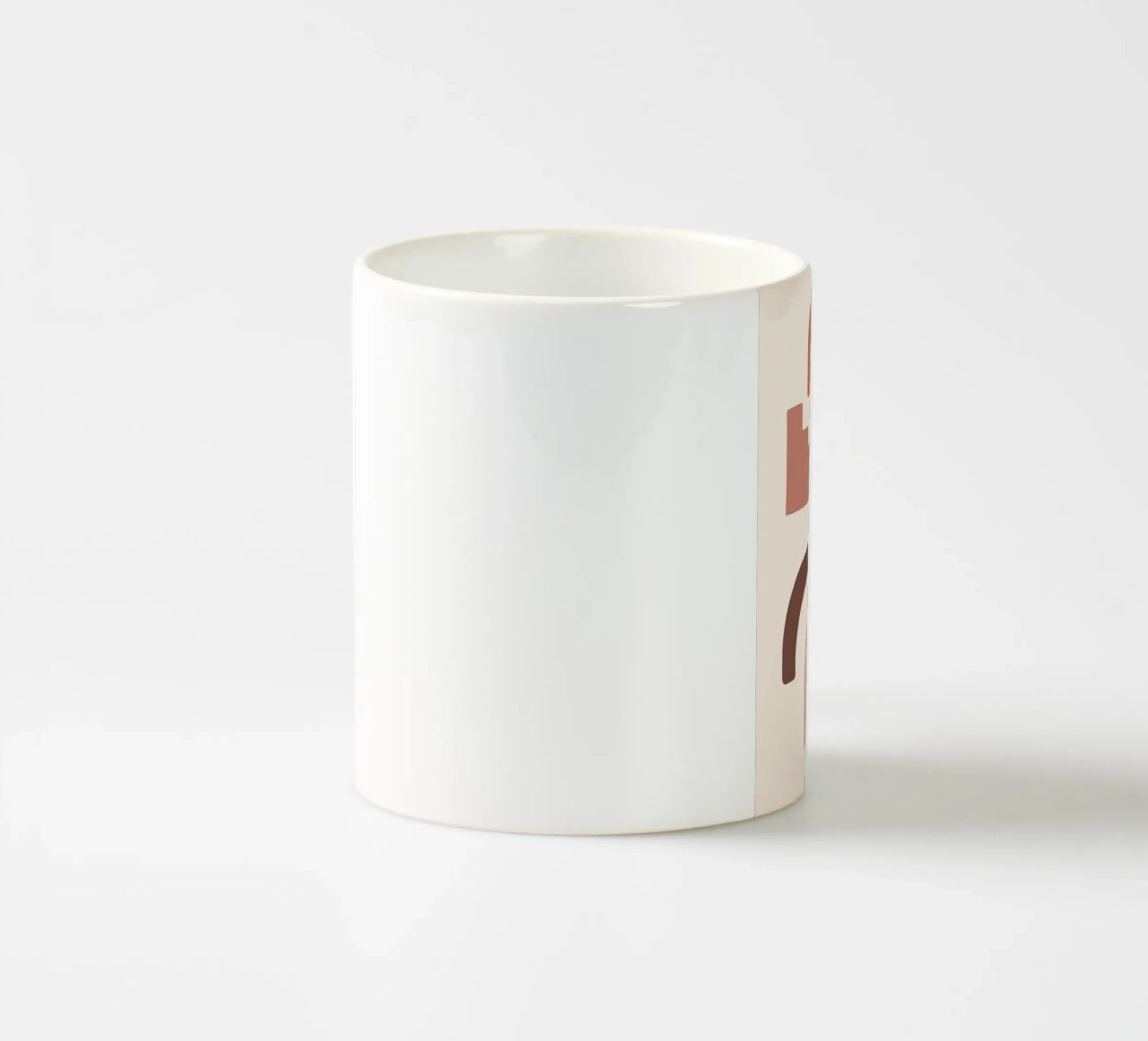 archi scale forme astratte tazza in ceramica da Matthew W Smith