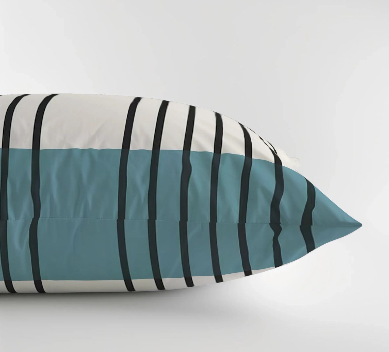 sole arcobaleno linee curve cuscino da Matthew W Smith