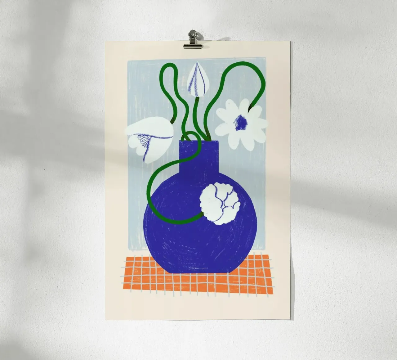 Bulbous poster con telaio in alluminio da Pure