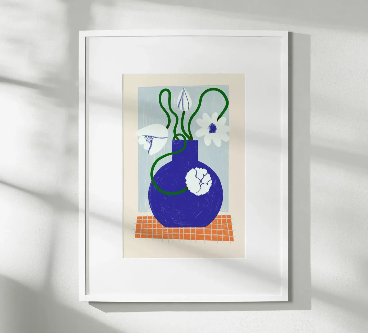 Bulbous poster con telaio in alluminio da Pure