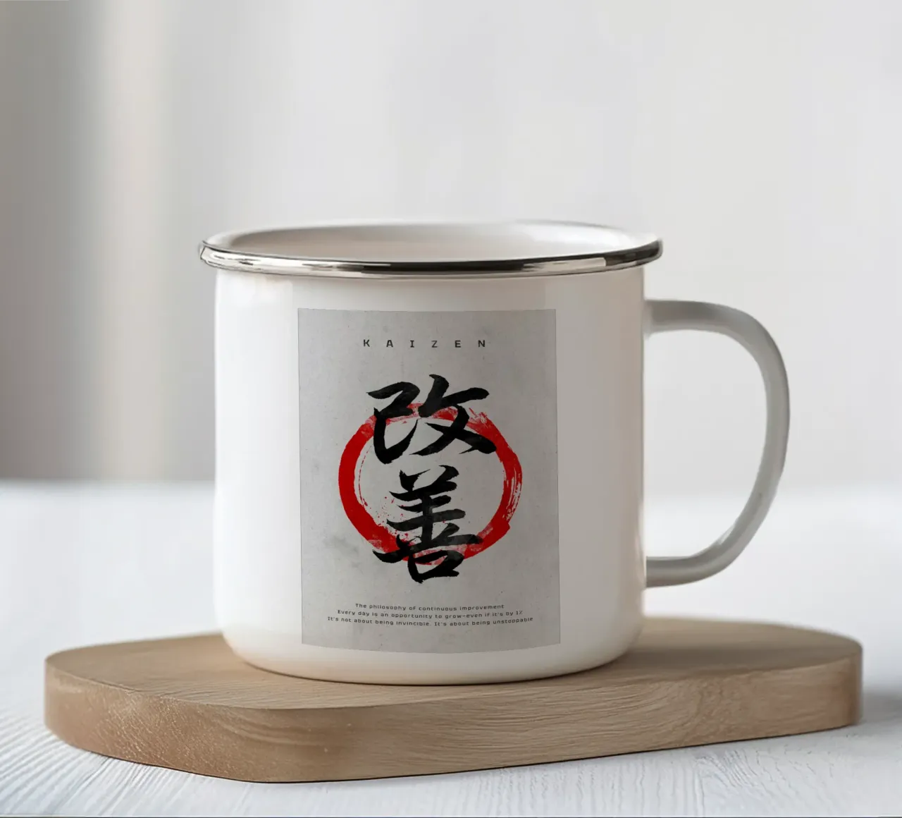 Kaizen tazza in smalto da nabakumov