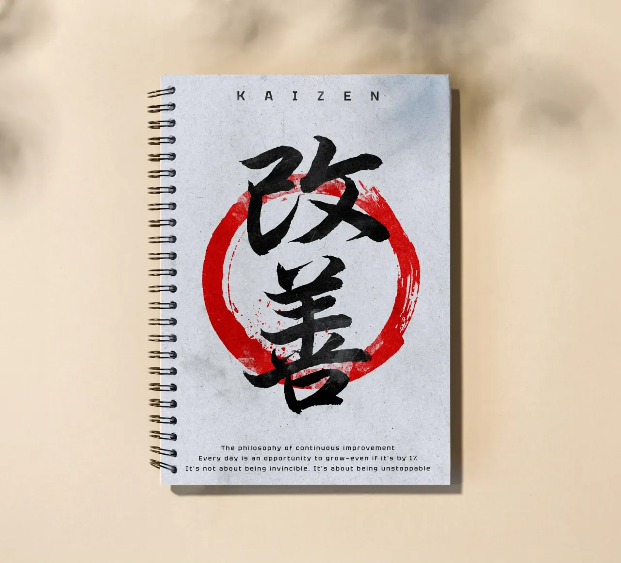 Kaizen spiral notebook by nabakumov