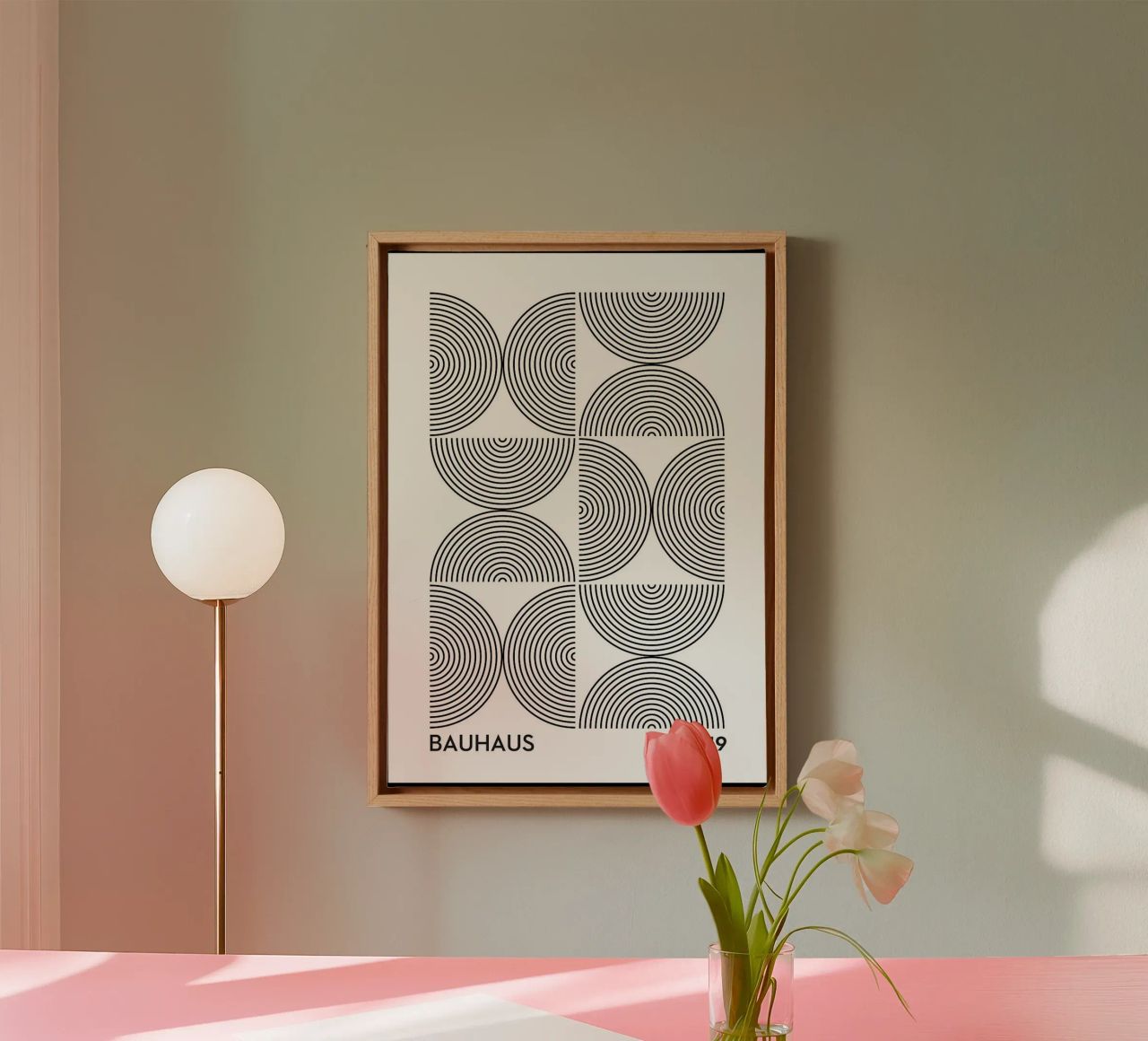 circles concentric patterns geometry canvas by Bacsic design