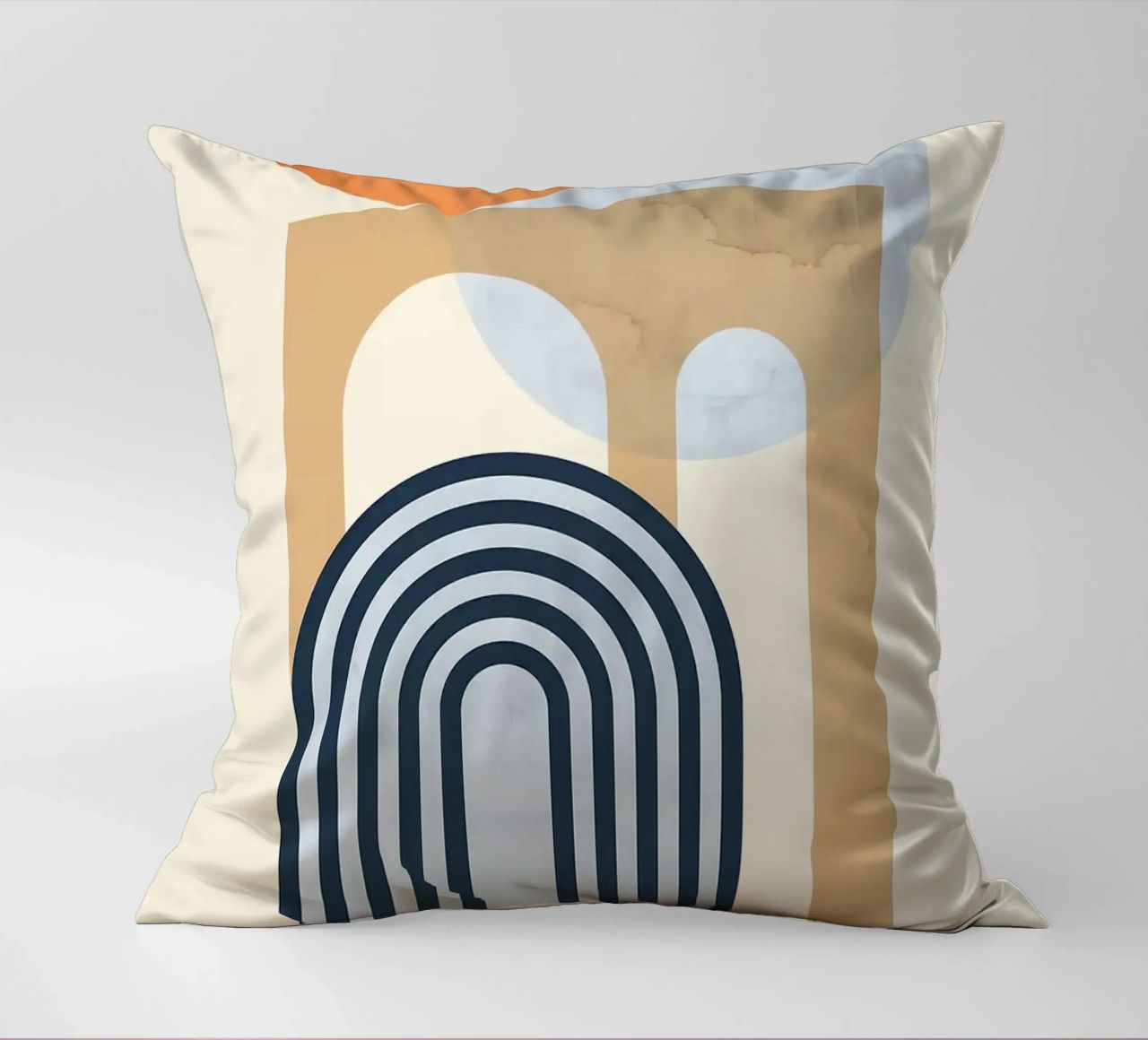 arco cerchio linee curve cuscino da Matthew W Smith