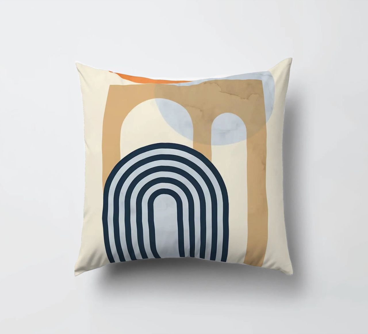 arco cerchio linee curve cuscino da Matthew W Smith