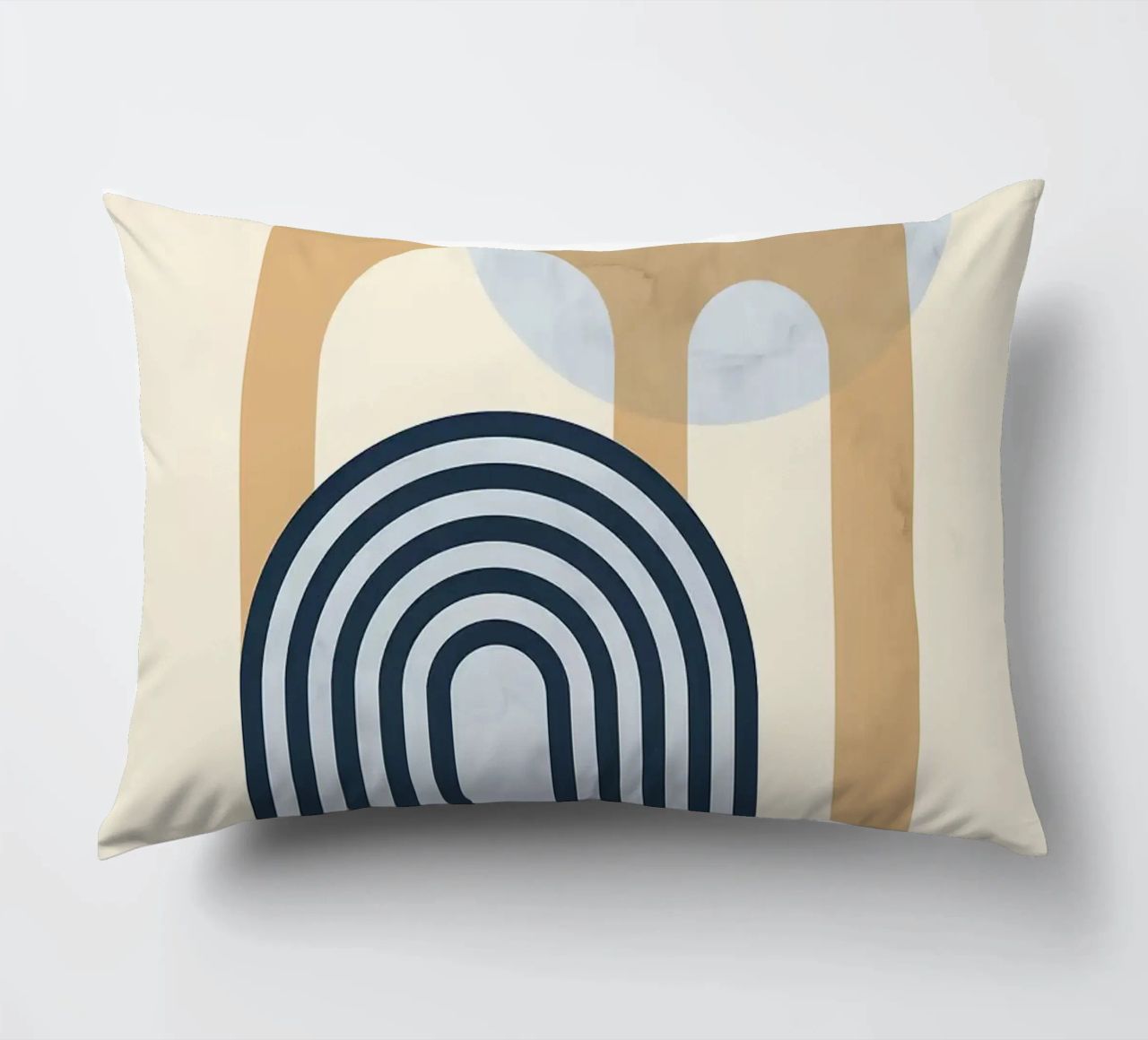 arco cerchio linee curve cuscino da Matthew W Smith