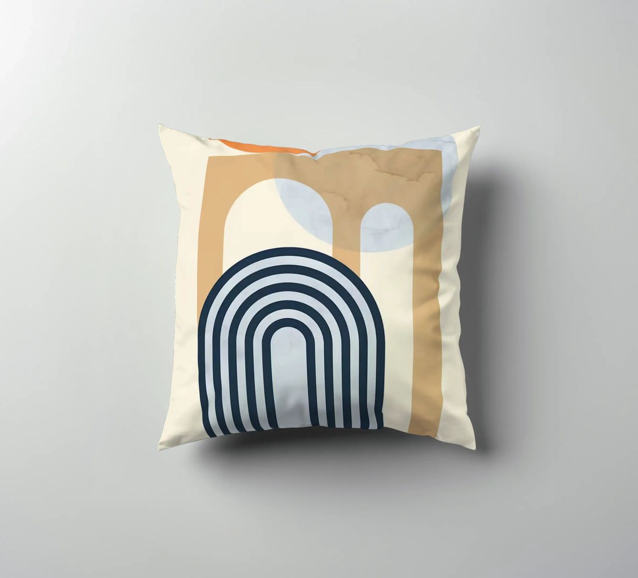 arco cerchio linee curve cuscino da Matthew W Smith