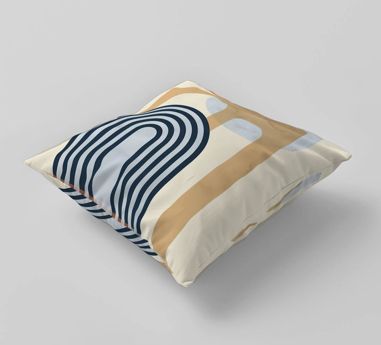arco cerchio linee curve cuscino da Matthew W Smith