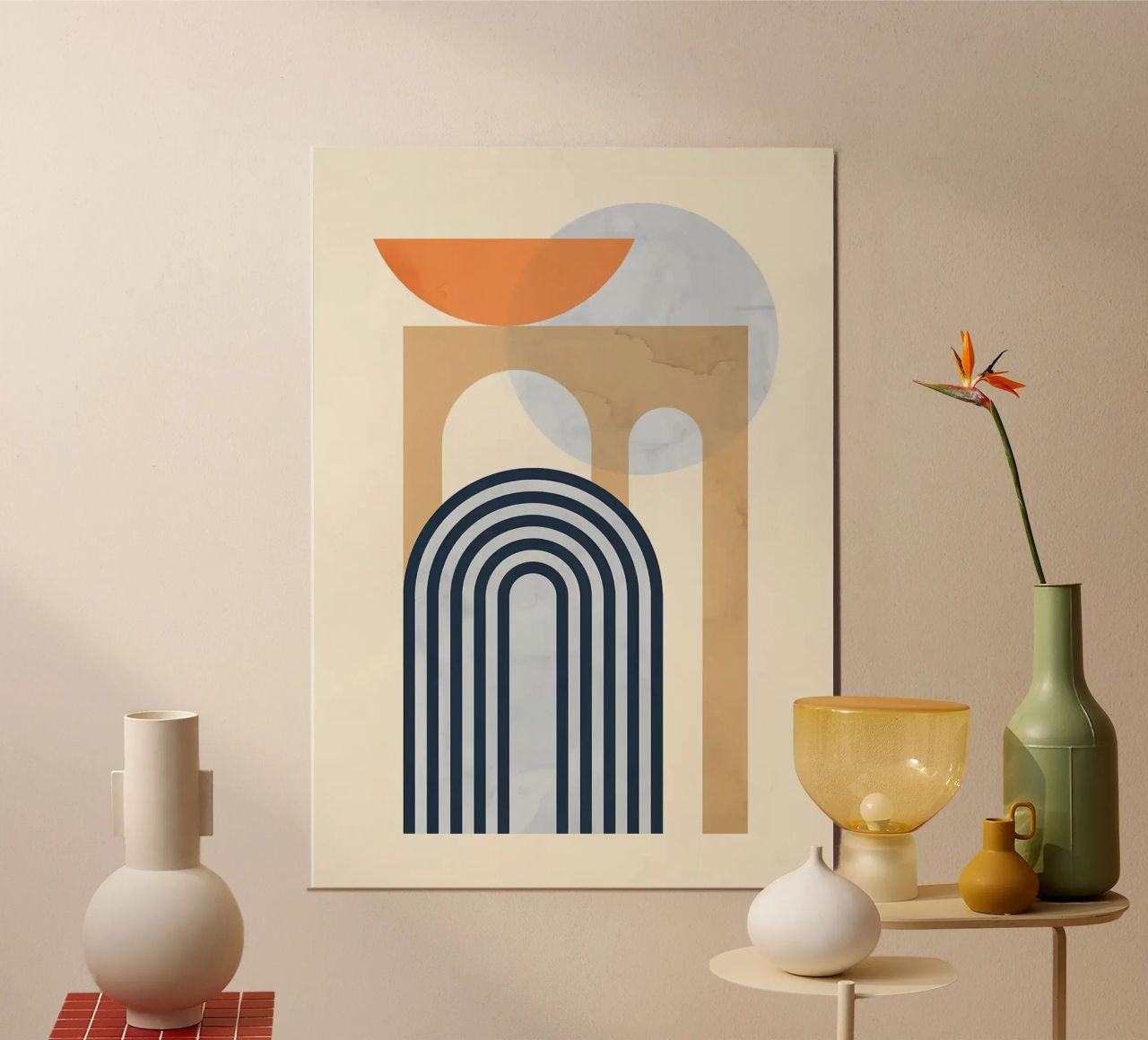 arco cerchio linee curve alluminio dibond da Matthew W Smith