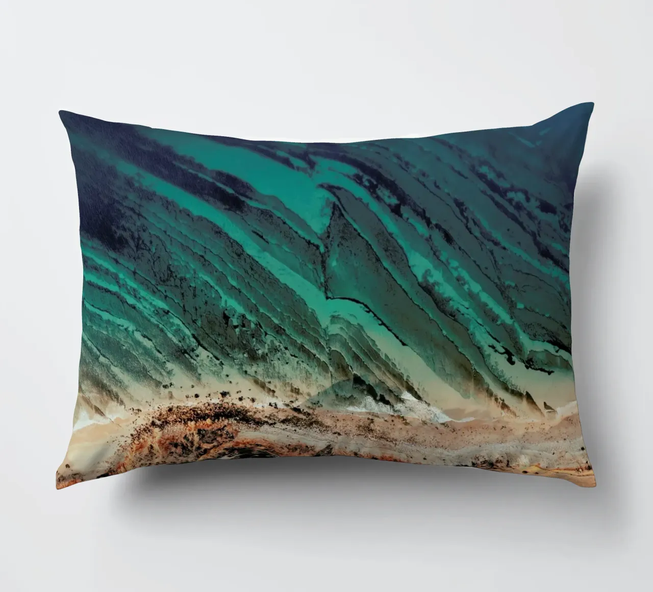Waves And Water cuscino da Sebastian Hilgetag