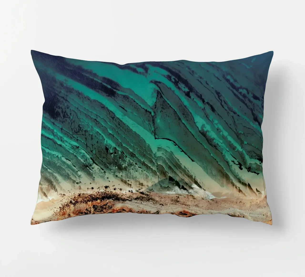 Waves And Water cuscino da Sebastian Hilgetag