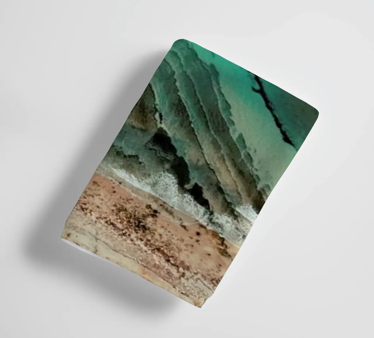 Waves And Water towel by Sebastian Hilgetag