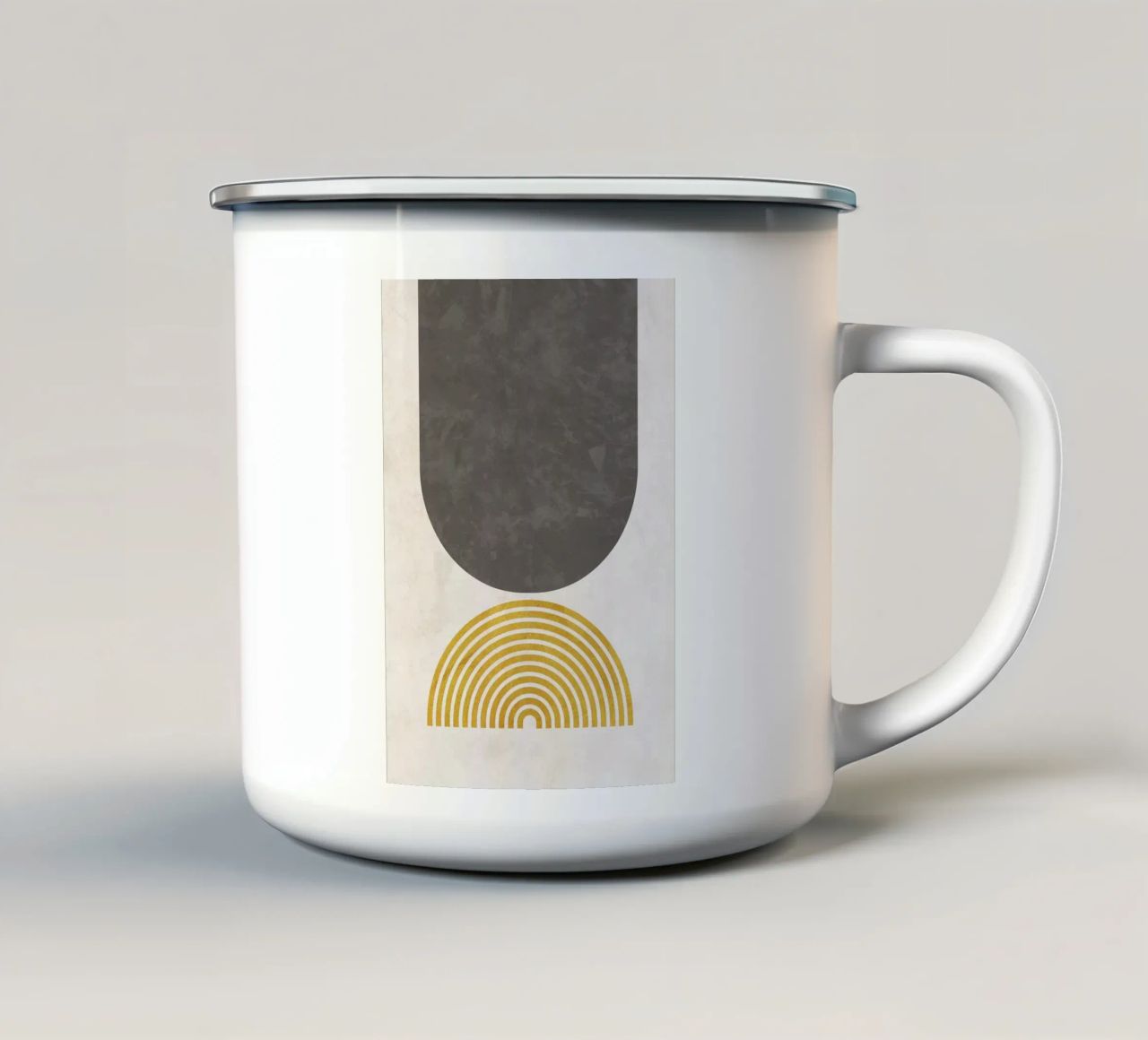 texture per archi a semicerchio tazza in smalto da Matthew W Smith