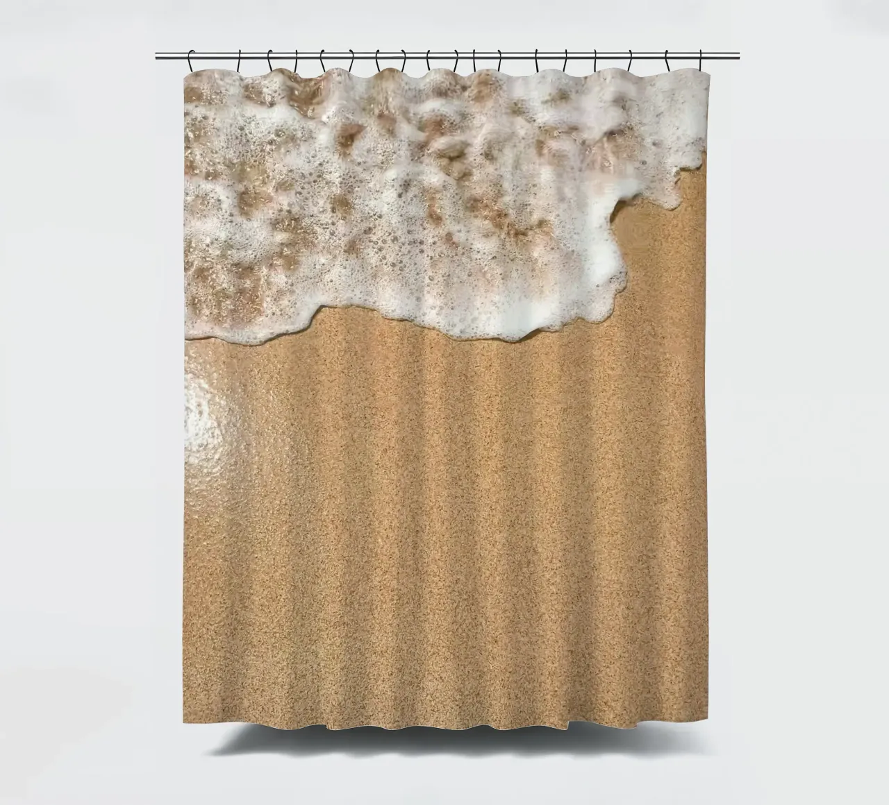tide coastal seashore shower curtain by life of sands