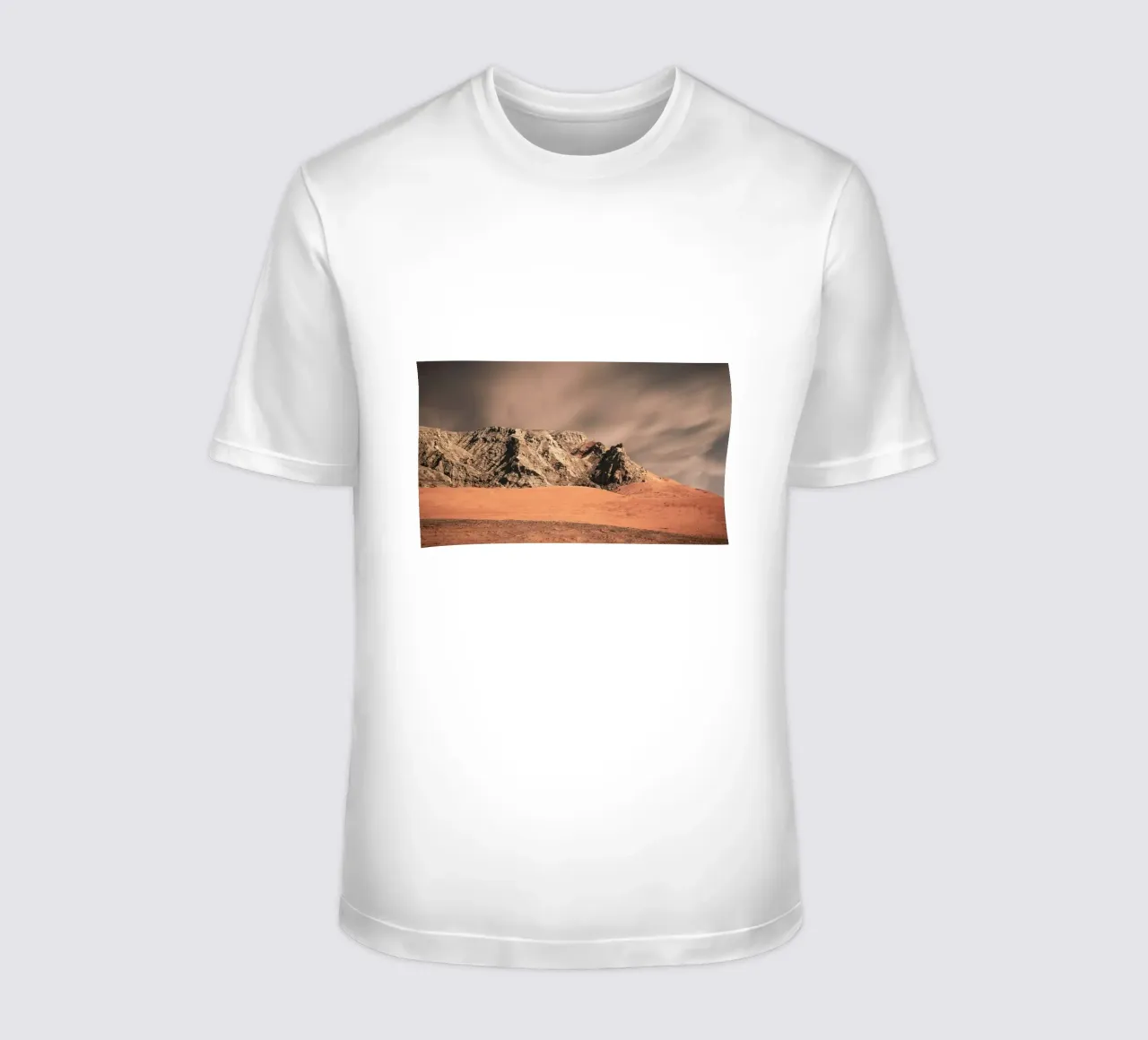 rock formations desert t-shirt by life of sands