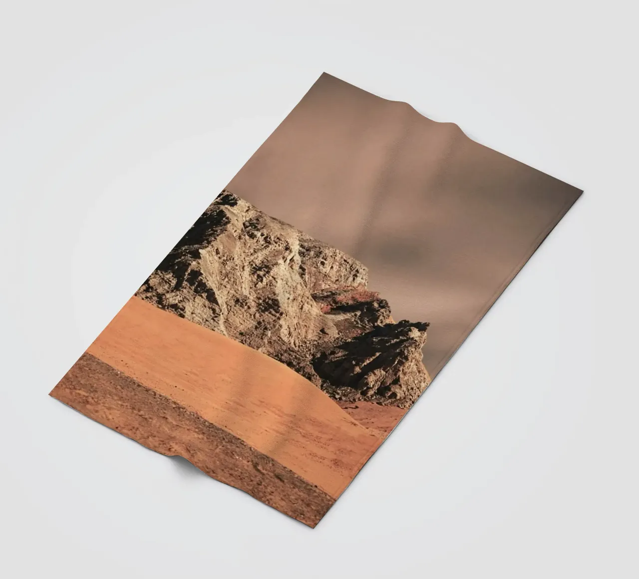 rock formations desert fleece blanket by life of sands