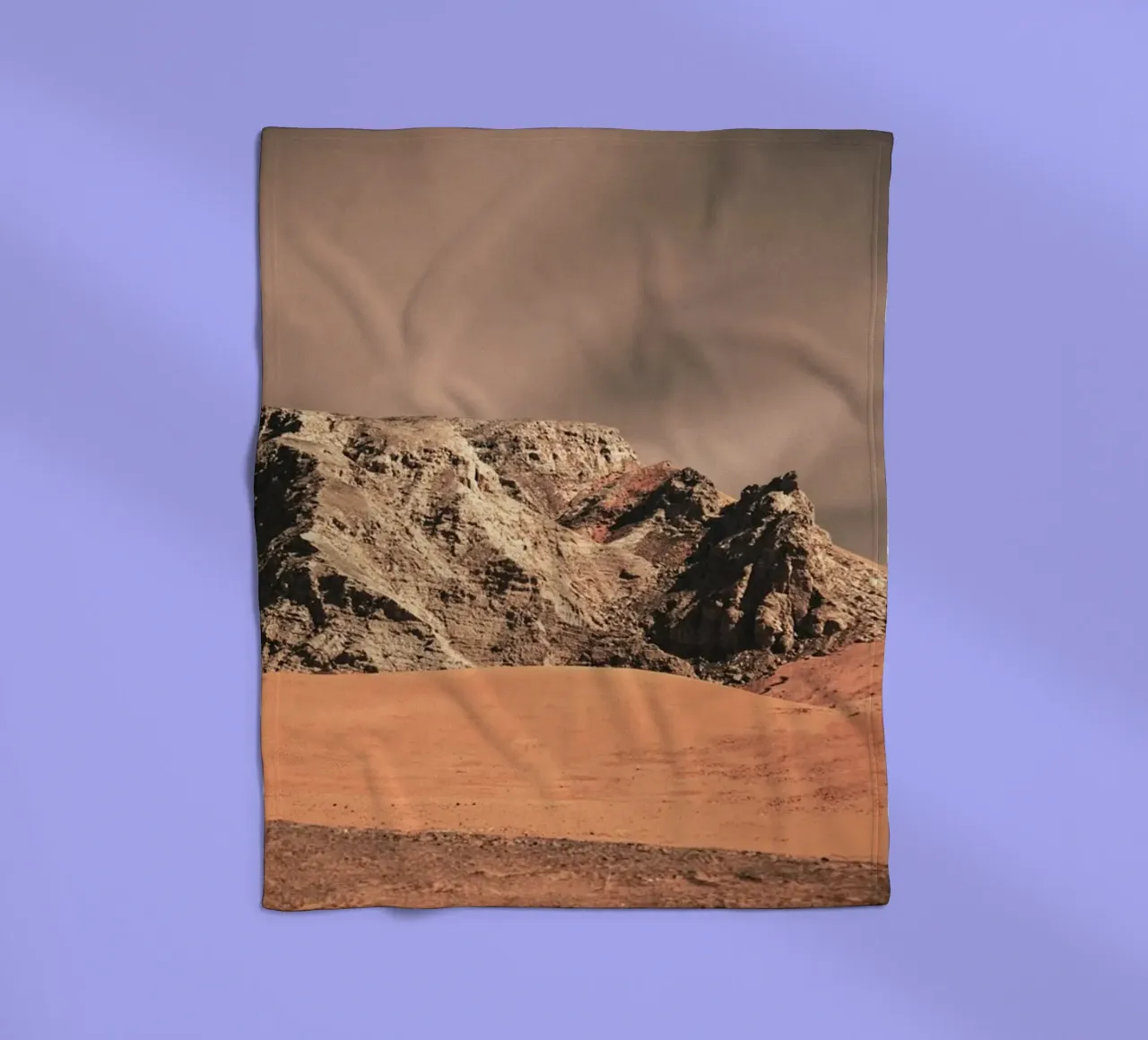 rock formations desert fleece blanket by life of sands