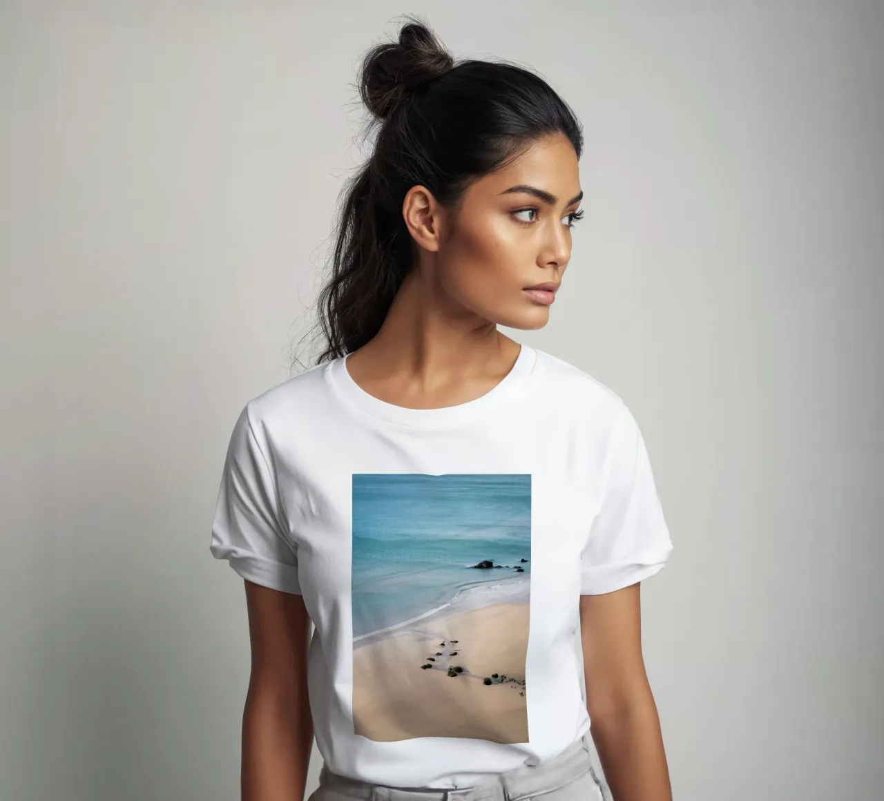 marea in spiaggia t-shirt da life of sands
