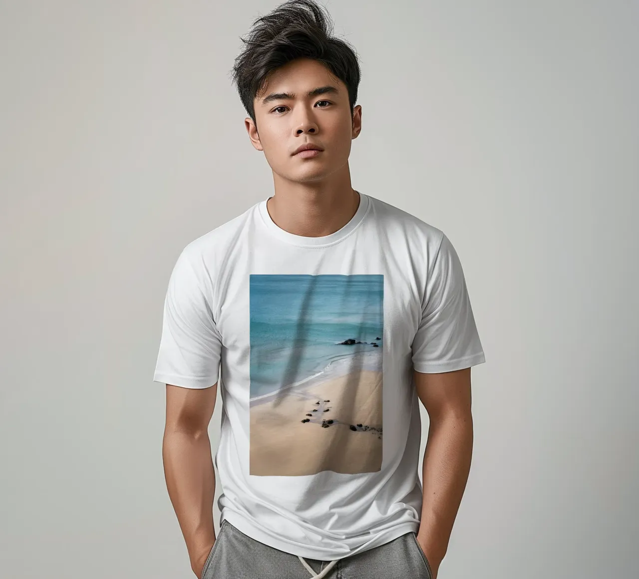 marea in spiaggia t-shirt da life of sands