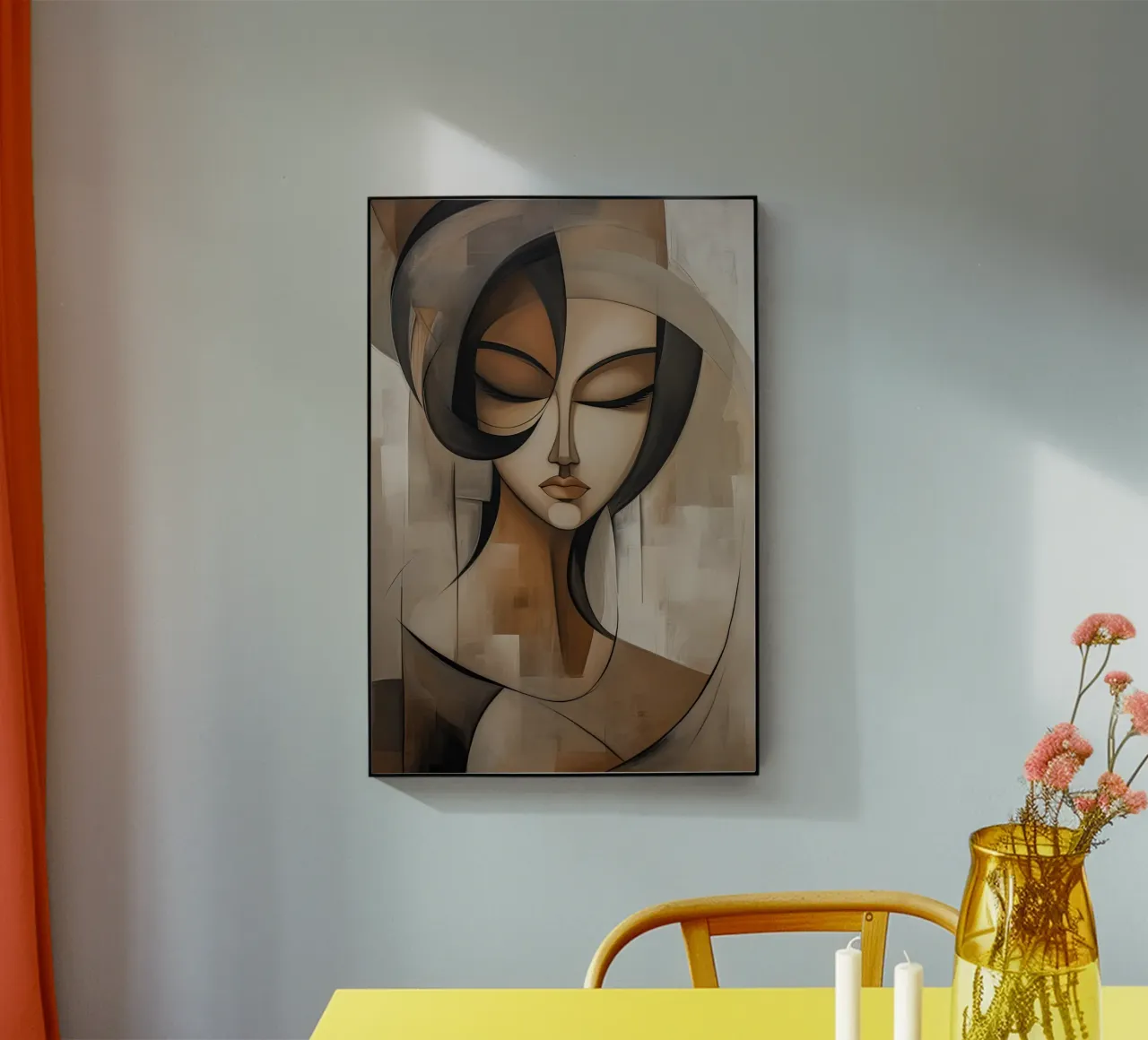Muurkunst van Imagine acryl van Imagine