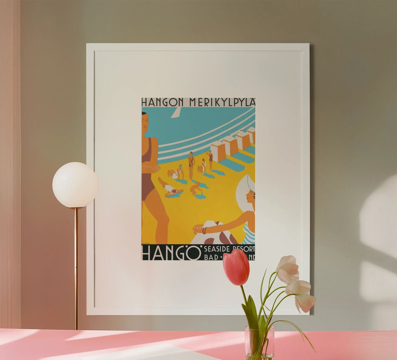 Hanko-Hangö Seaside Resort poster by cooper shop