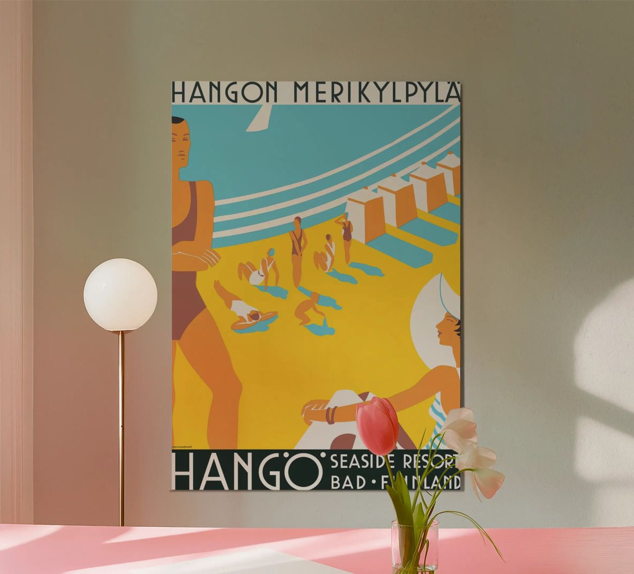 Hanko-Hangö Seaside Resort poster by cooper shop