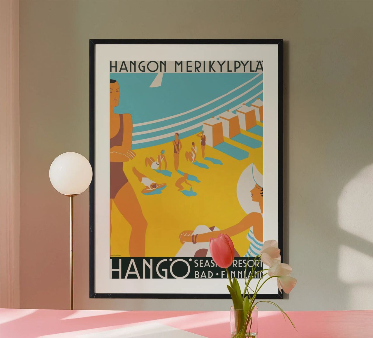 Hanko-Hangö Seaside Resort poster by cooper shop