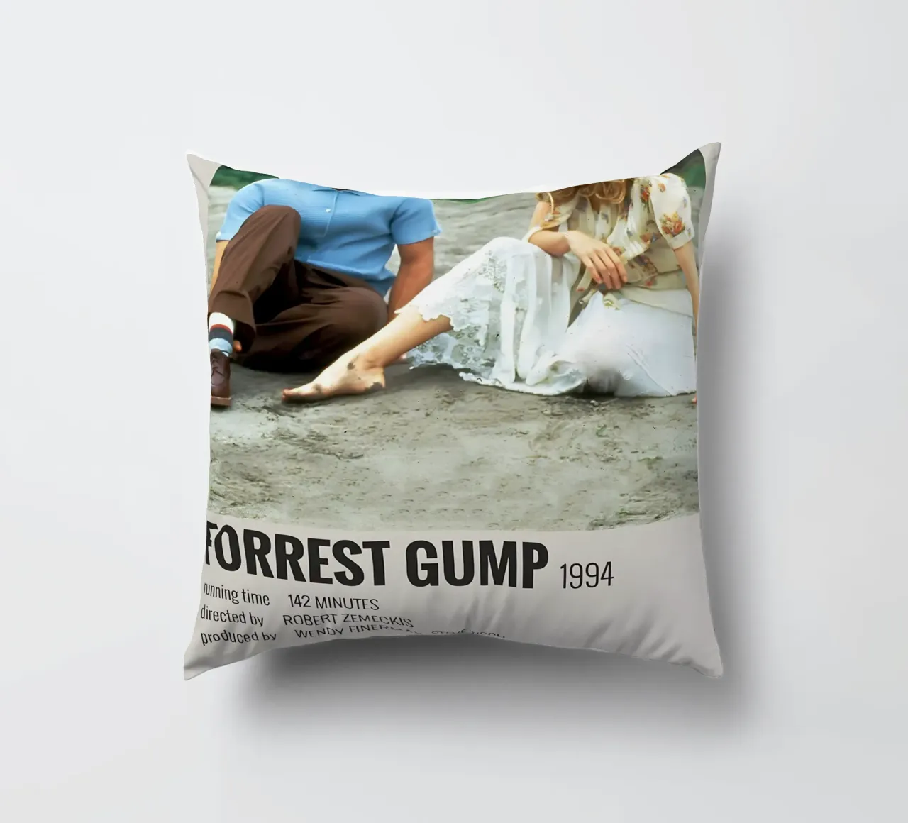 FORREST GUMP 1994 cuscino da MVFminimalist