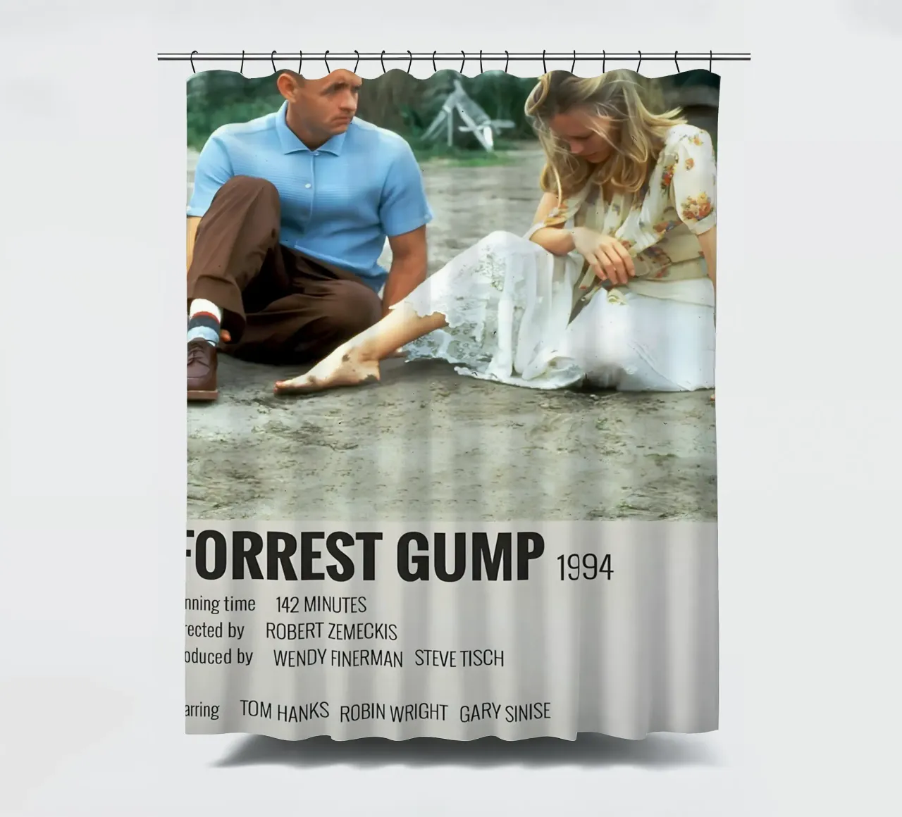FORREST GUMP 1994 tenda da doccia da MVFminimalist