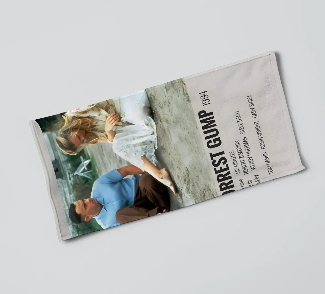 FORREST GUMP 1994 asciugamano da bagno da MVFminimalist
