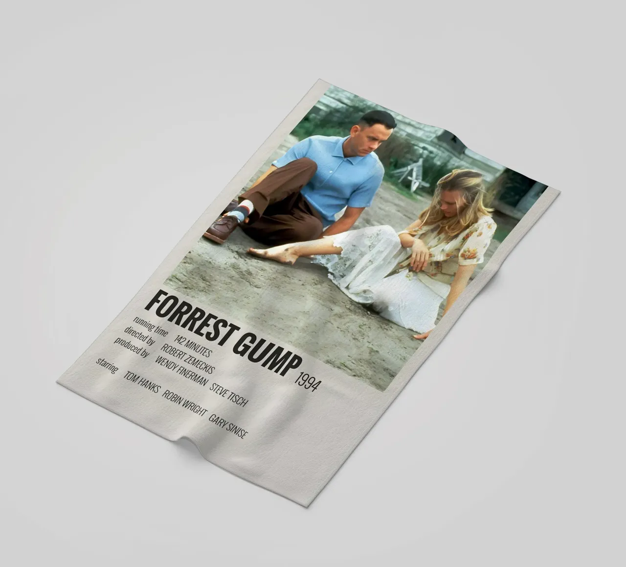 FORREST GUMP 1994 telo mare da MVFminimalist