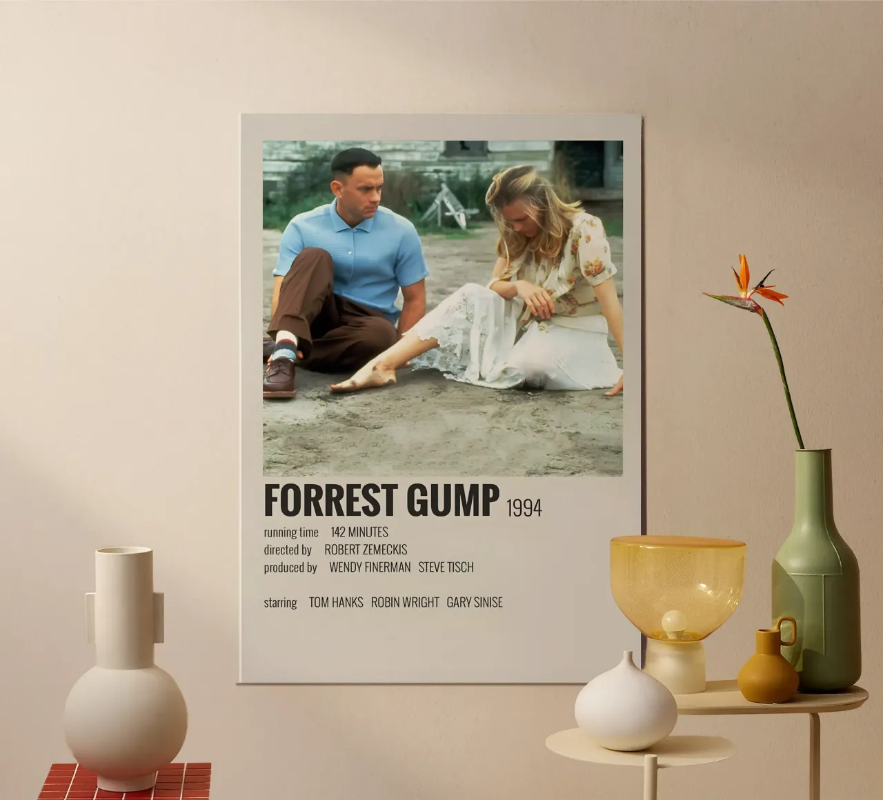 FORREST GUMP 1994 carta hahnemühle da MVFminimalist
