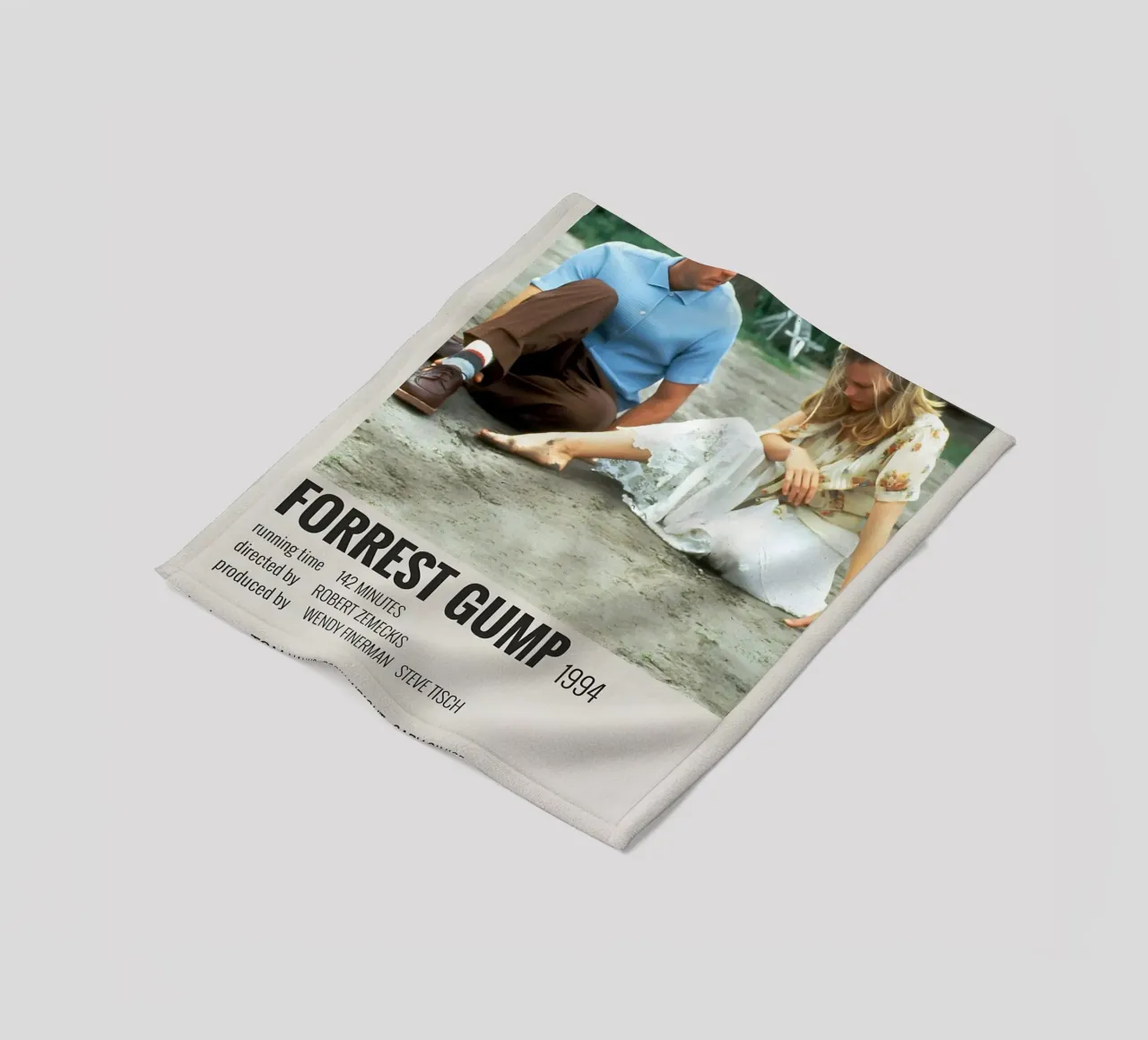 FORREST GUMP 1994 coperta in pile da MVFminimalist