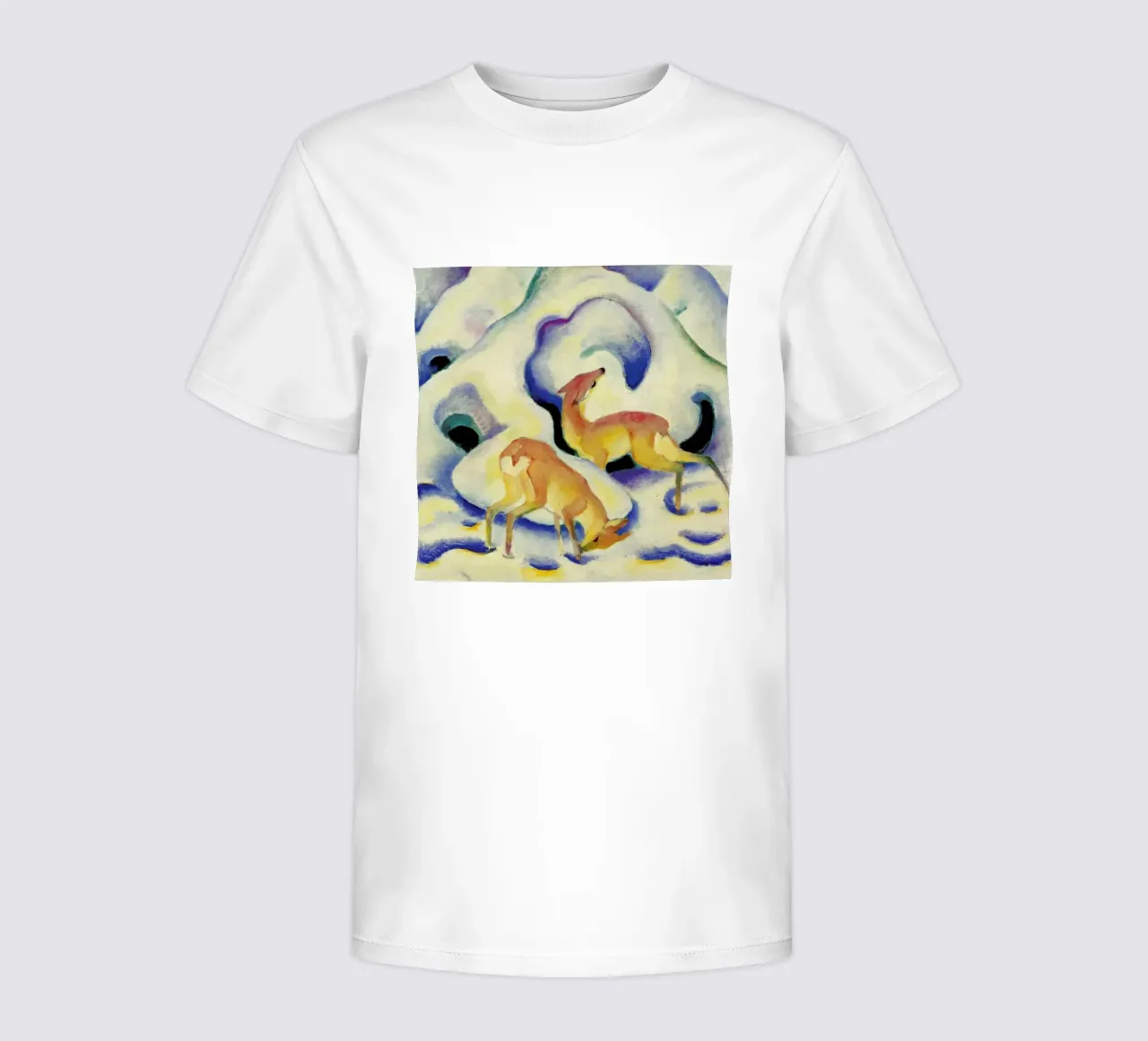 Marc - Deer in the Snow t-shirt bambini da ARTOTHEK