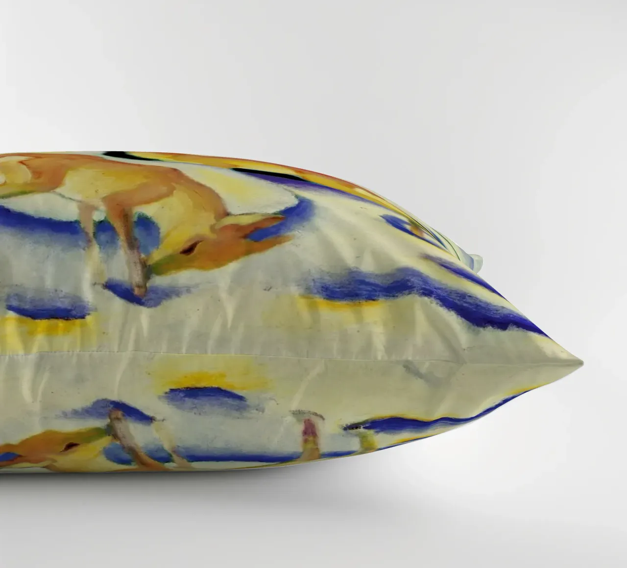 Marc - Deer in the Snow cuscino da ARTOTHEK