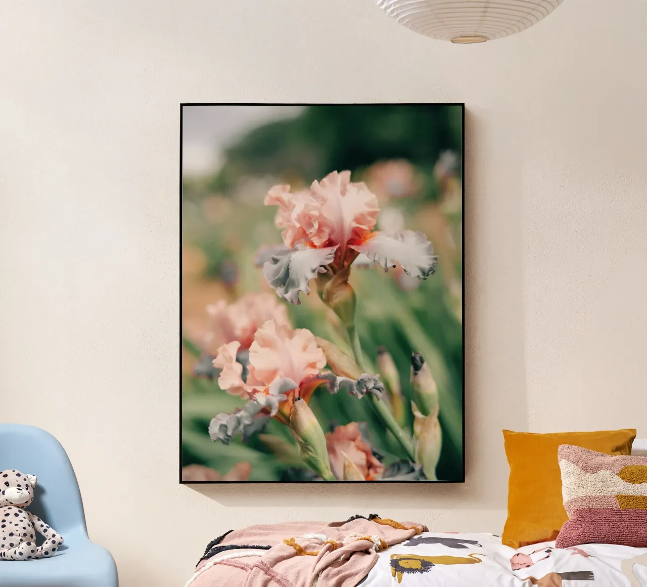 iris flowers plexiglass da Earthly Visions