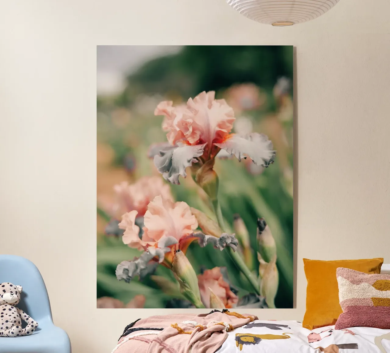 iris flowers plexiglass da Earthly Visions