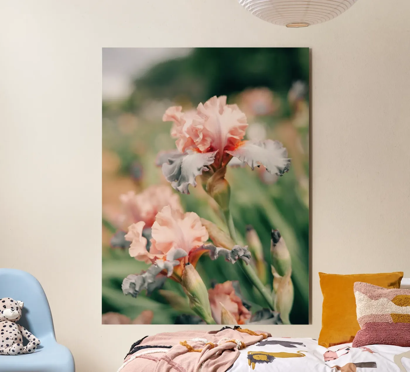 iris flowers forex plate by Earthly Visions