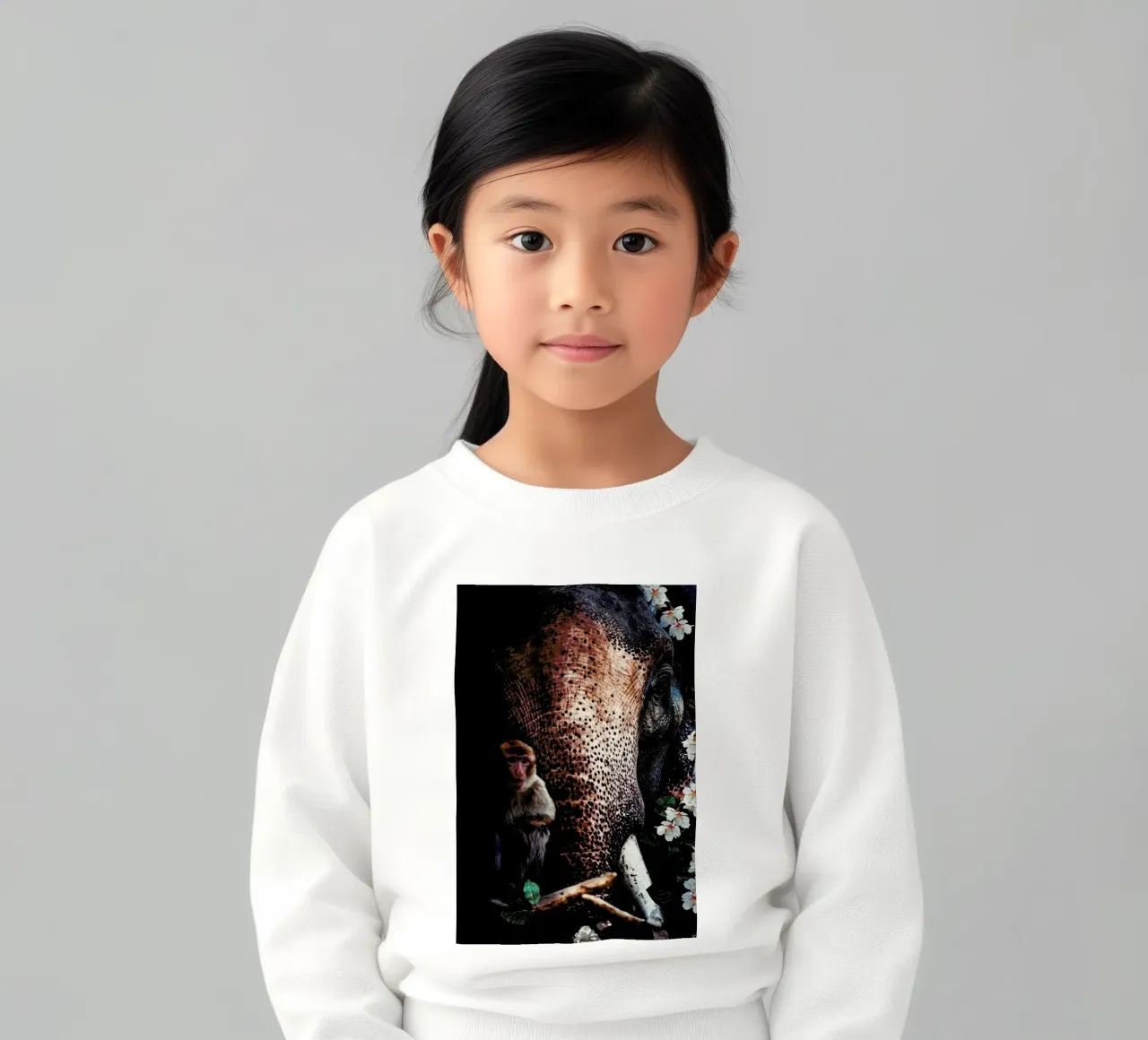 Elephant 3 felpa bambino da Wouter Rikken