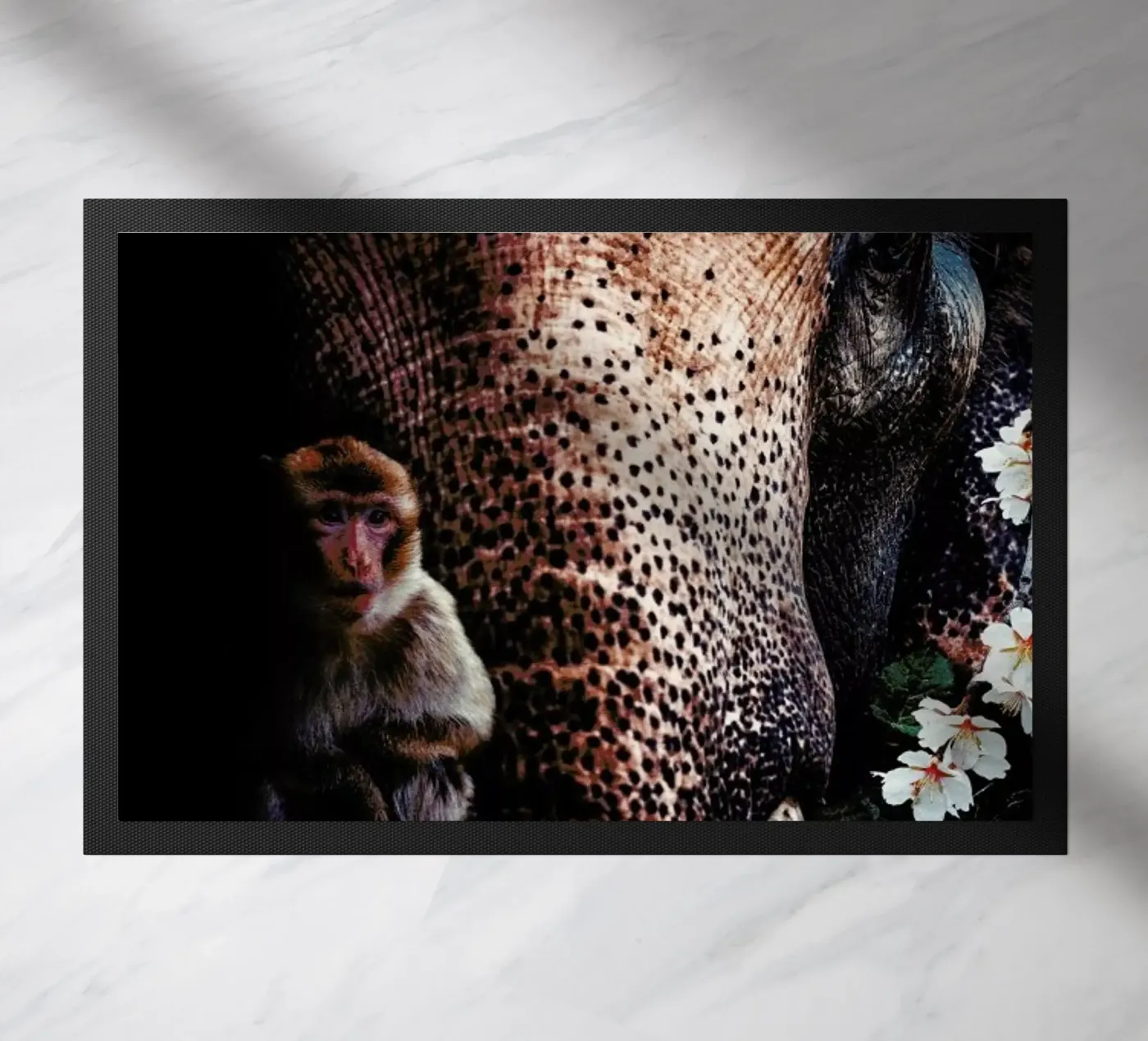 Elephant 3 doormat by Wouter Rikken