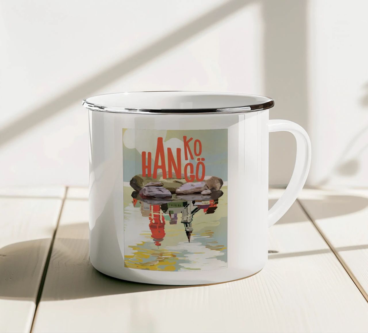 Specchio di Hanko tazza in smalto da cooper shop