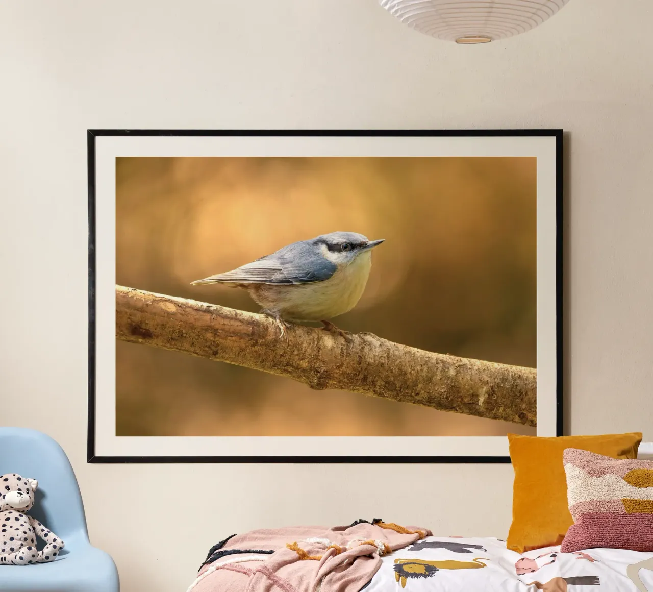 bird branch poster by Earthly Visions