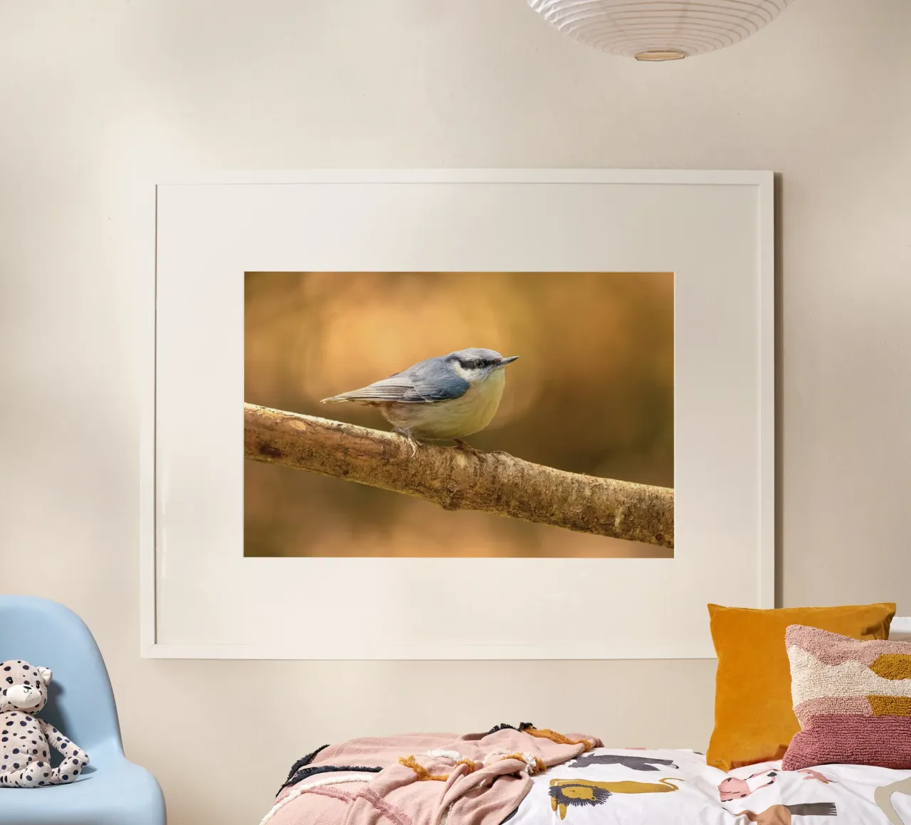 bird branch poster by Earthly Visions