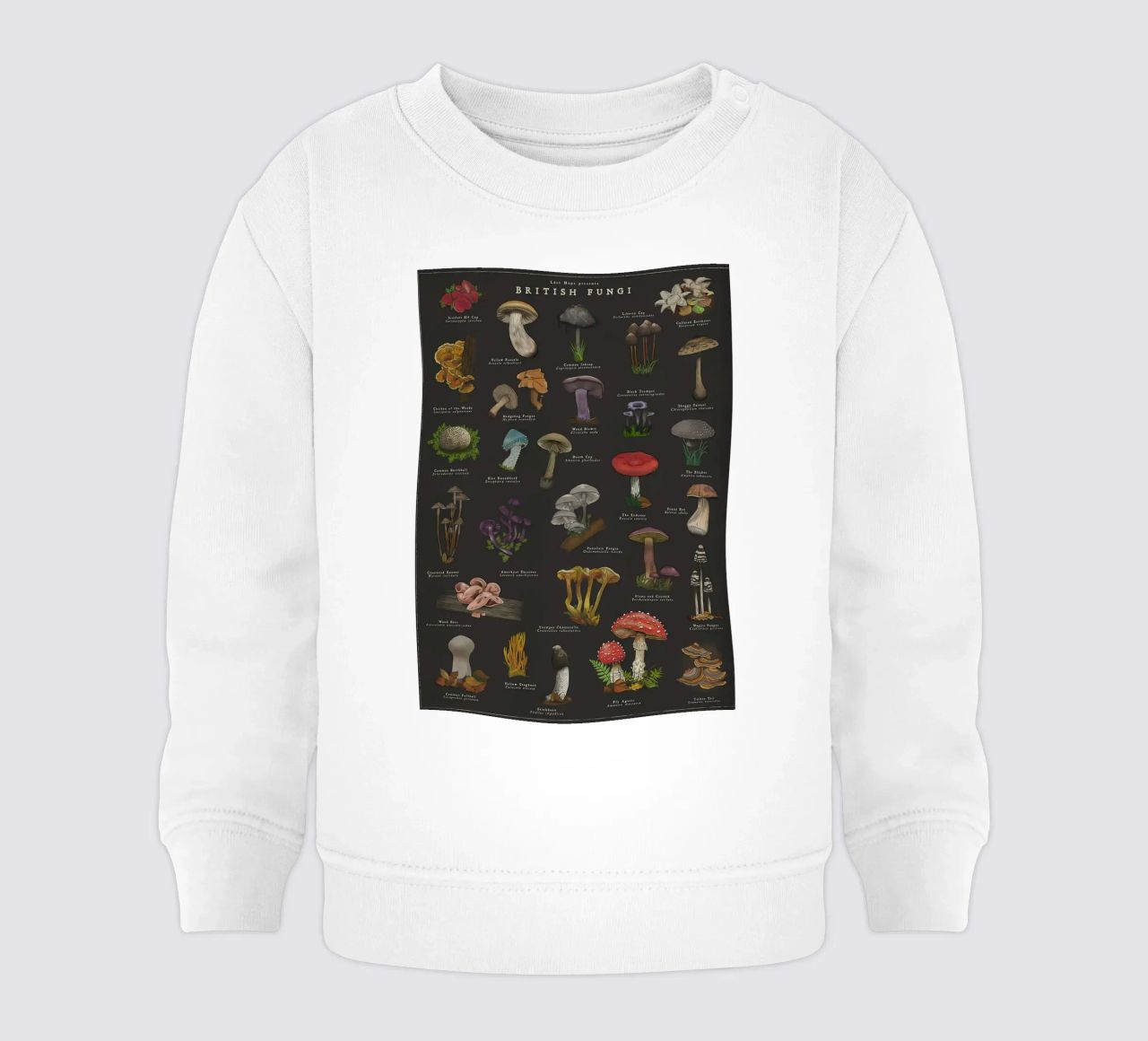 Funghi felpa neonato da Danielle Shop