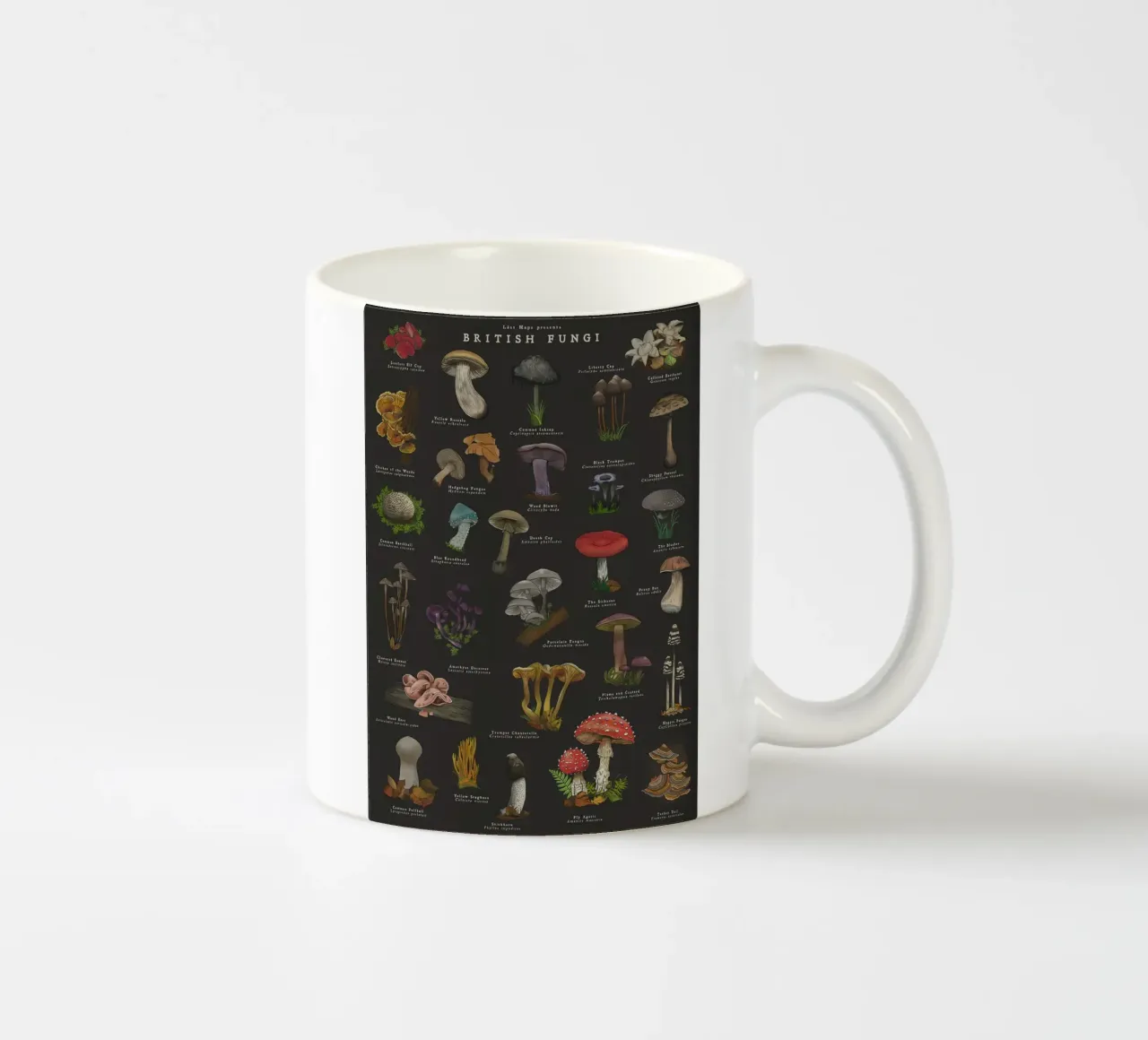 Pilze Keramik Tasse von Danielle Shop