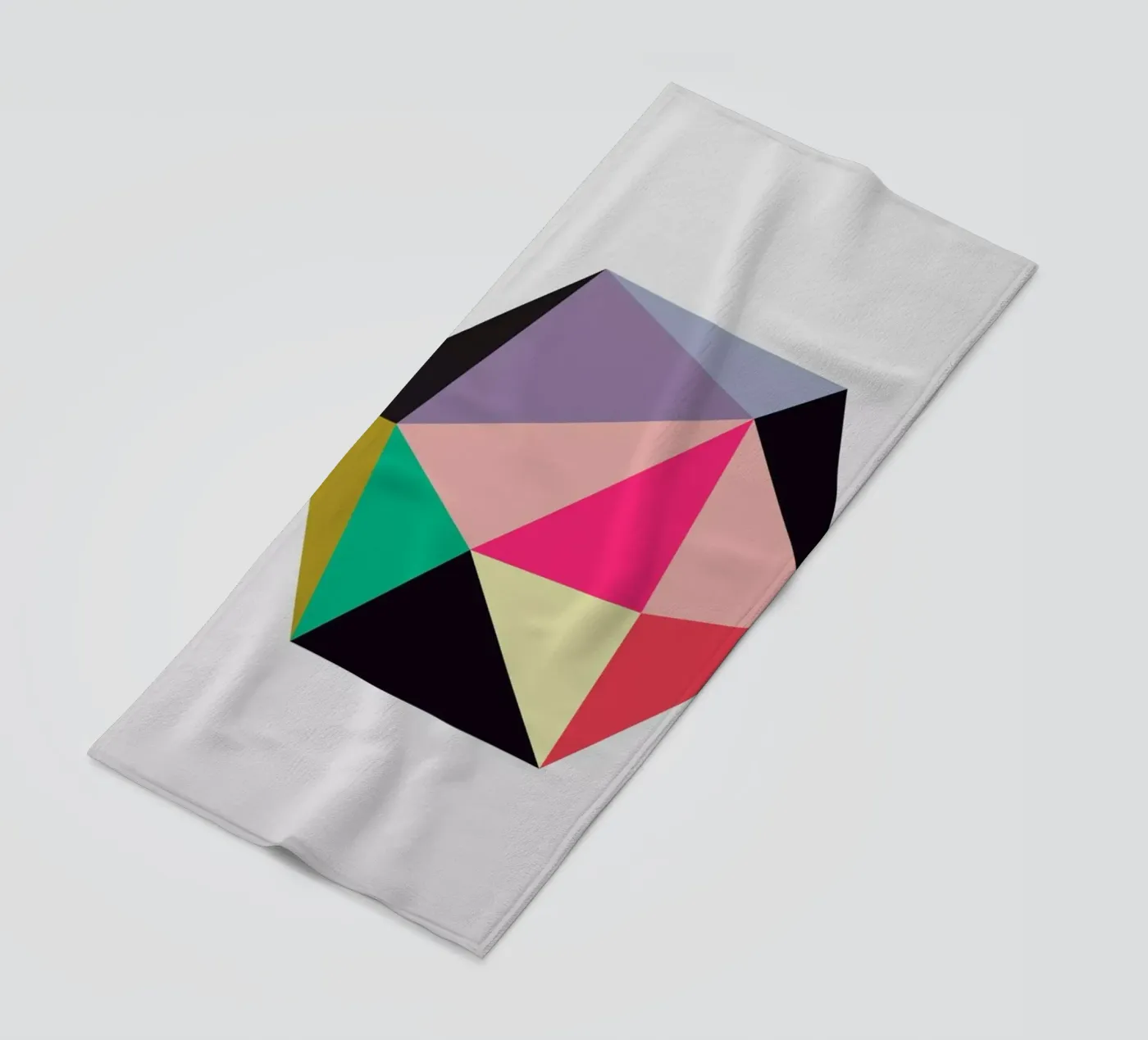 Hex 4 beach towel by Three Of The Possessed