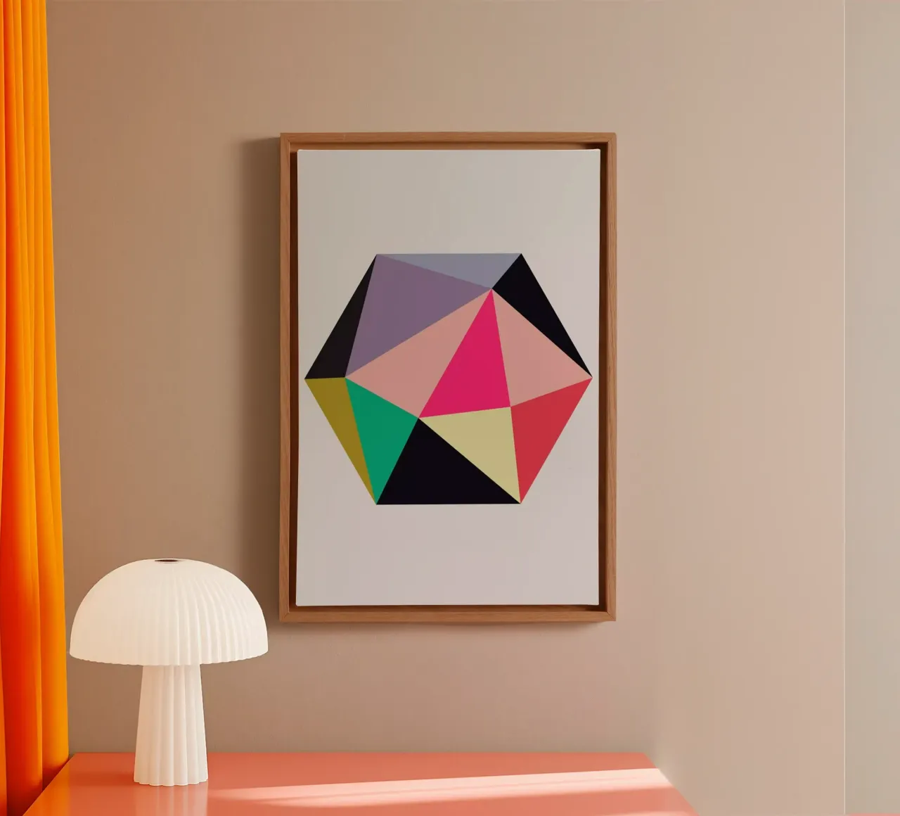 Hex 4 canvas by Three Of The Possessed