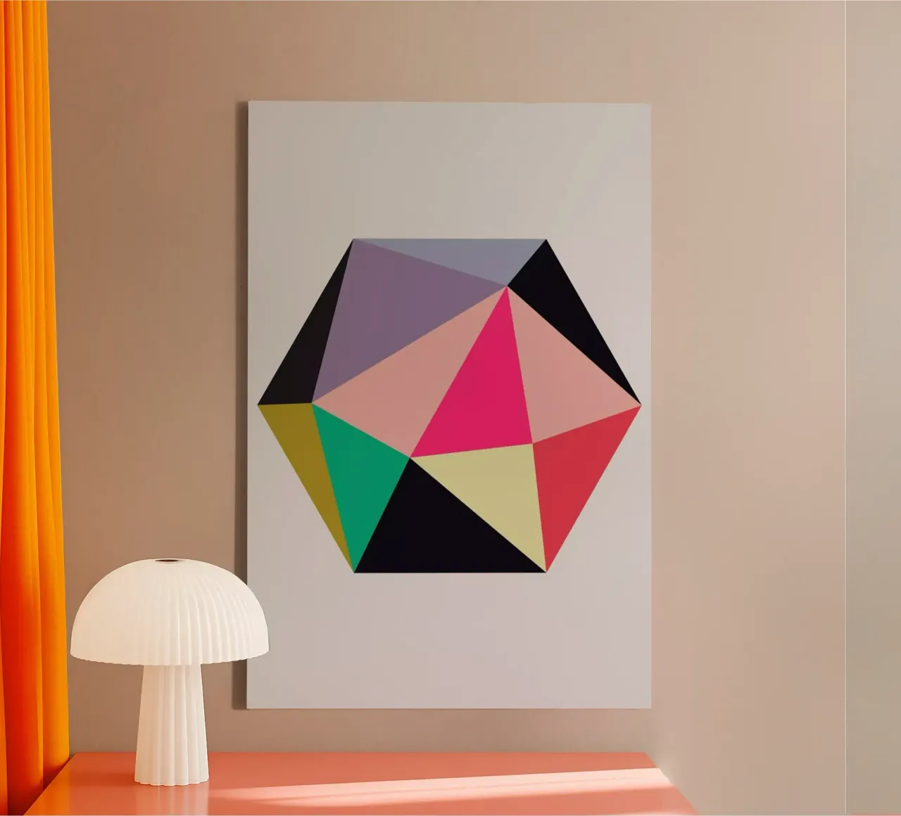 Hex 4 canvas by Three Of The Possessed