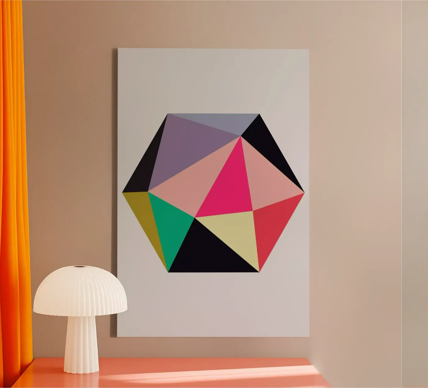 Hex 4 canvas by Three Of The Possessed
